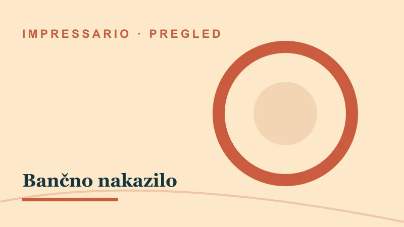 Pregled za Bančno nakazilo: impressario casino bančno nakazilo