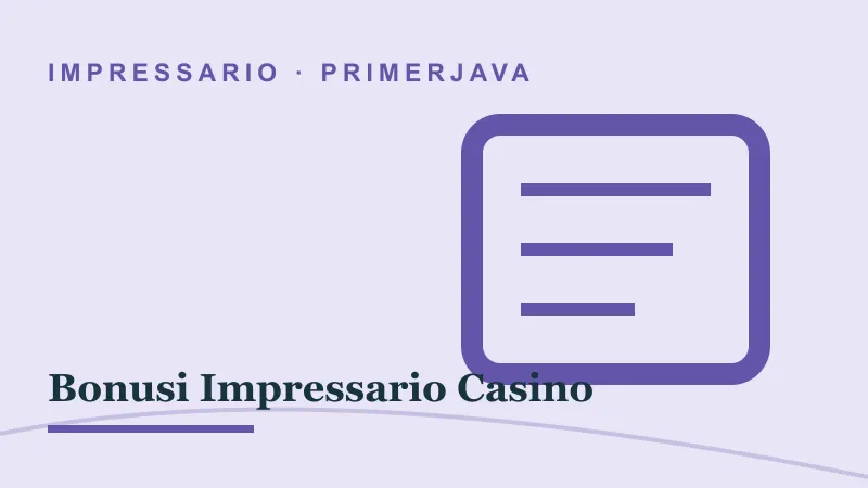 Primerjava za Bonusi Impressario Casino: impressario casino bonusi