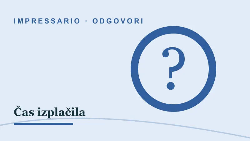 Odgovori za Čas izplačila: impressario casino čas izplačila