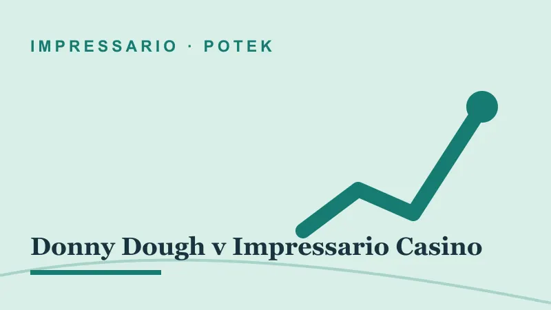 Potek za Donny Dough v Impressario Casino: donny dough impressario casino