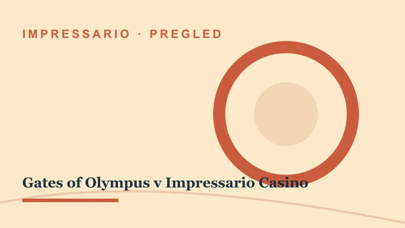 Pregled za Gates of Olympus v Impressario Casino: gates of olympus impressario casino