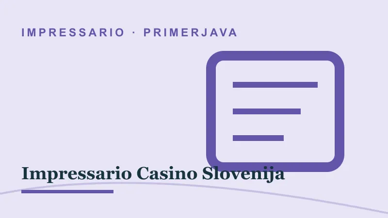 Primerjava za Impressario Casino Slovenija: impressario casino slovenija