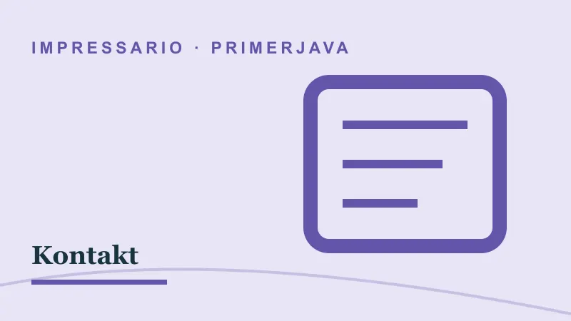 Primerjava za Kontakt: impressario casino kontakt