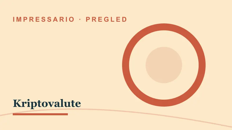 Pregled za Kriptovalute: impressario casino kriptovalute