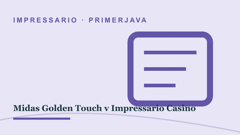 Primerjava za Midas Golden Touch: Midas Golden Touch kaskade
