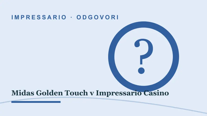 Odgovori za Midas Golden Touch: Midas Golden Touch kaskade