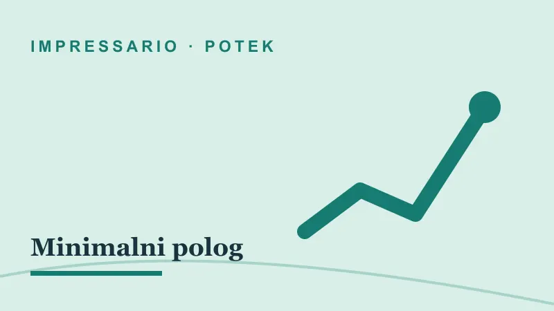 Potek za Minimalni polog: impressario casino minimalni polog
