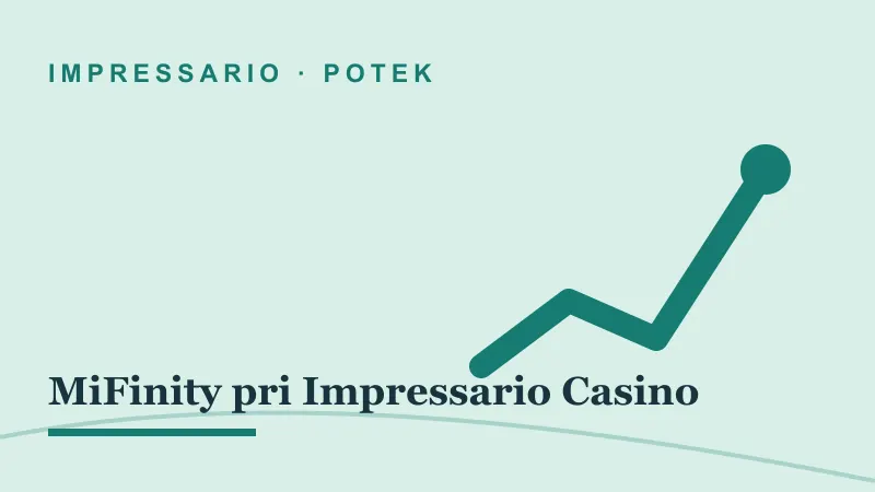 Potek za MiFinity pri Impressario Casino: impressario casino mifinity