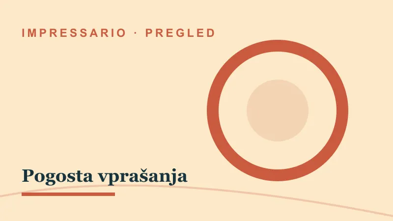 Pregled za Pogosta vprašanja: impressario casino pogosta vprašanja
