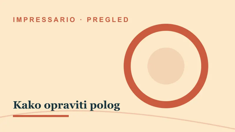 Pregled za Kako opraviti polog: impressario casino kako opraviti polog
