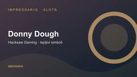 Motiv igre Donny Dough