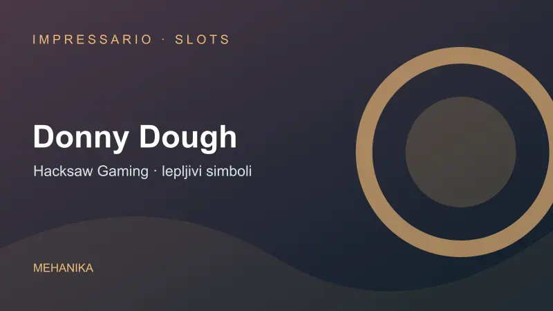 Motiv Donny Dough in mehanika lepljivi simboli