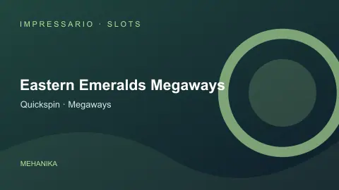 Motiv igre Eastern Emeralds Megaways