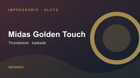 Motiv igre Midas Golden Touch