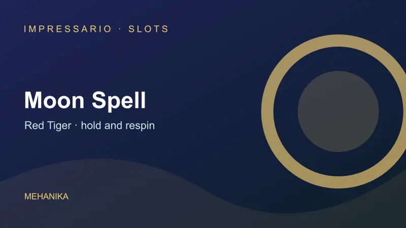 Motiv Moon Spell in mehanika hold and respin