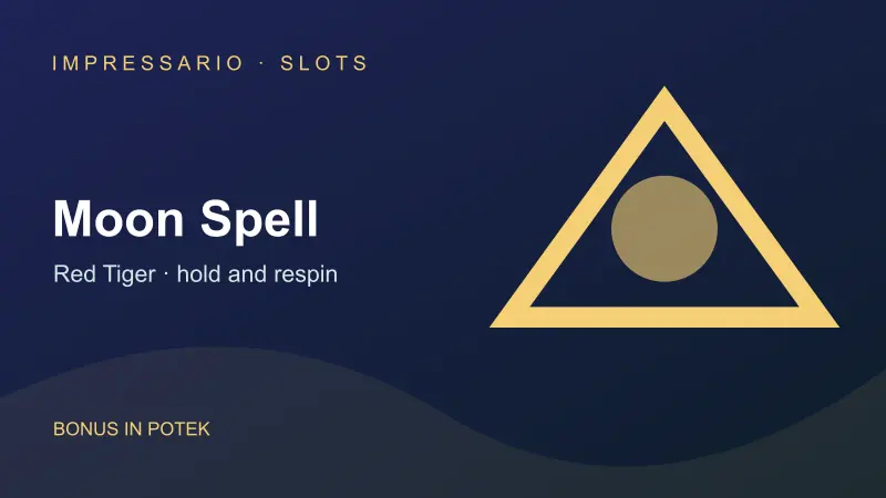 Prikaz bonusnega motiva igre Moon Spell
