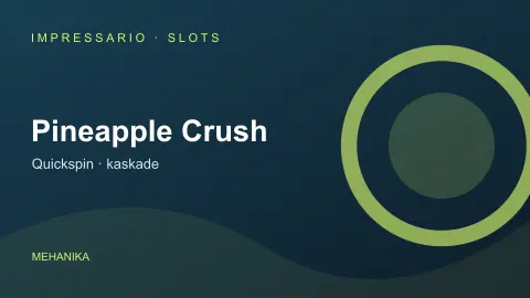 Motiv igre Pineapple Crush
