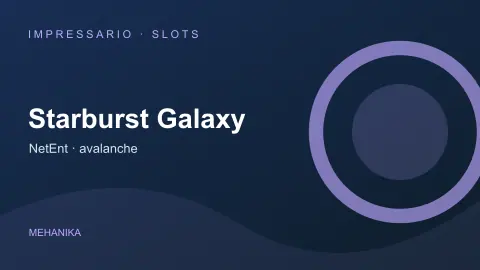 Motiv igre Starburst Galaxy